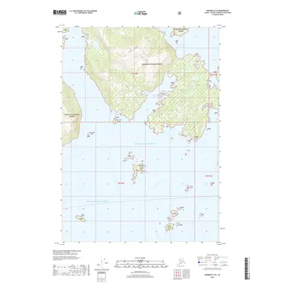 2018 Map of Seward D-3 SE, 2018 Print