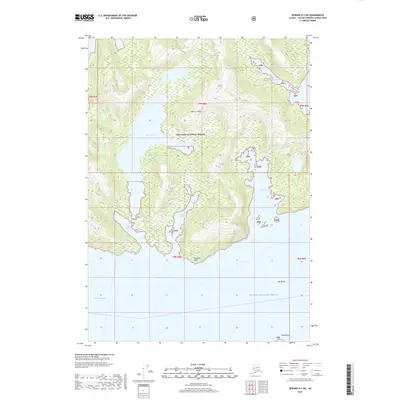 2018 Map of Seward D-3 SW, 2018 Print