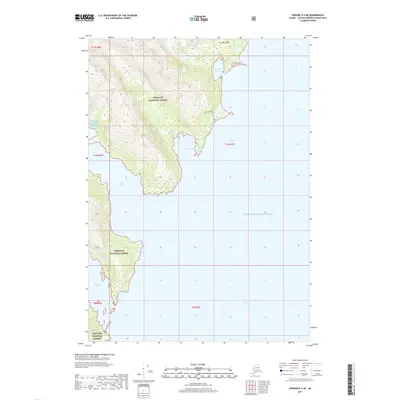 2017 Map of Seward D-4 NE, 2017 Print