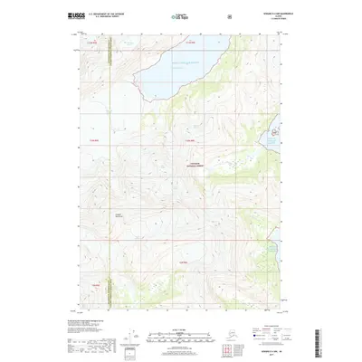 2017 Map of Seward D-4 NW, 2017 Print