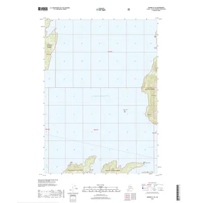2018 Map of Seward D-4 SE, 2018 Print