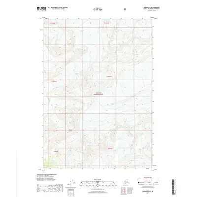 2017 Map of Seward D-5 NE, 2017 Print