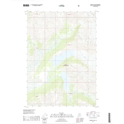 2017 Map of Seward D-5 NW, 2017 Print