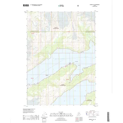 2018 Map of Seward D-5 SE, 2018 Print