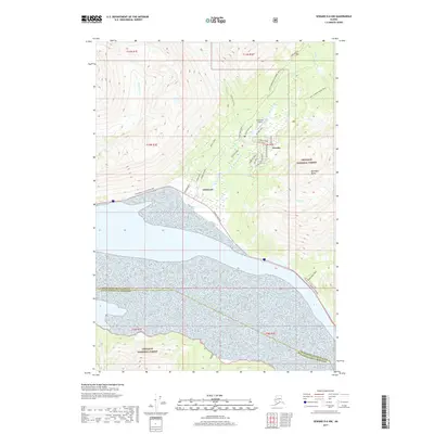 2017 Map of Seward D-6 NW, 2017 Print