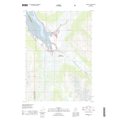 2018 Map of Seward D-6 SE, 2018 Print