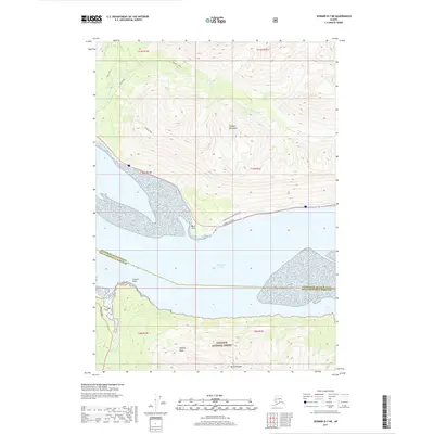2017 Map of Seward D-7 NE, 2017 Print