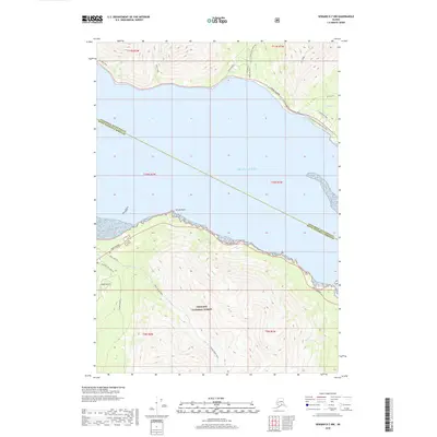 2018 Map of Seward D-7 NW, 2018 Print