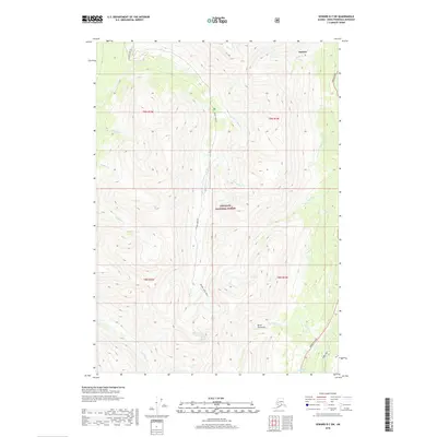 2018 Map of Seward D-7 SW, 2018 Print