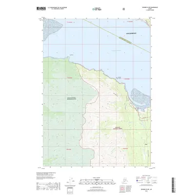 2018 Map of Seward D-8 NE, 2018 Print
