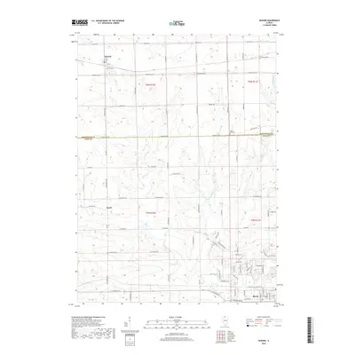 2018 Map of Seward, 2018 Print