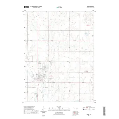 2017 Map of Seward, 2017 Print