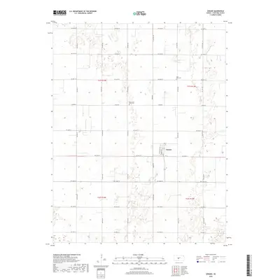 2018 Map of Seward, 2018 Print