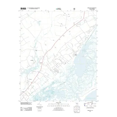 2011 Map of Sewee Bay, 2011 Print