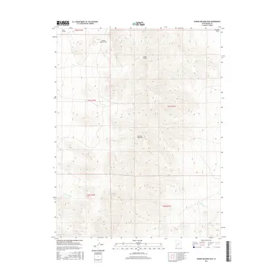 2017 Map of Sewing Machine Pass, 2017 Print