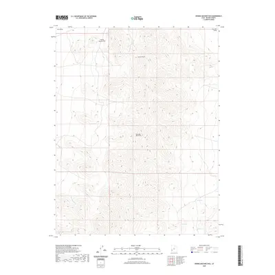 2020 Map of Sewing Machine Pass, 2020 Print