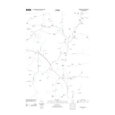 2013 Map of Sextonville, 2013 Print
