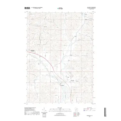 2018 Map of Sextonville, 2018 Print