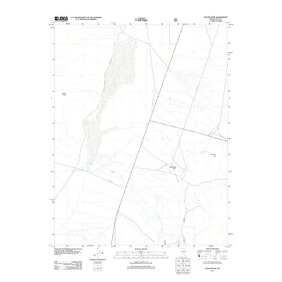 2011 Map of Seyler Peak, 2011 Print