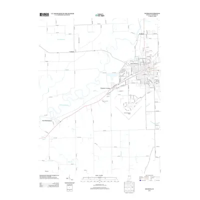 2013 Map of Seymour, 2013 Print