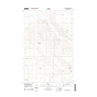 2014 Map of Seymour Reservoir, 2014 Print