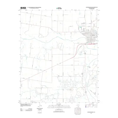 2013 Map of Seymour West, 2013 Print