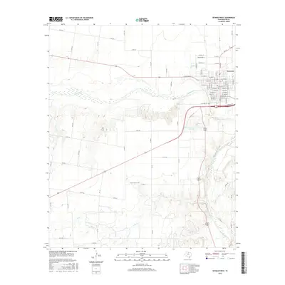 2016 Map of Seymour West, 2016 Print