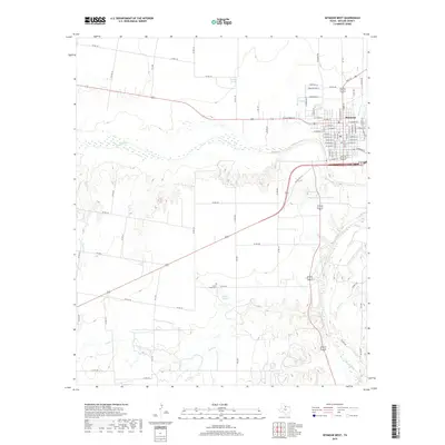2019 Map of Seymour West, 2019 Print