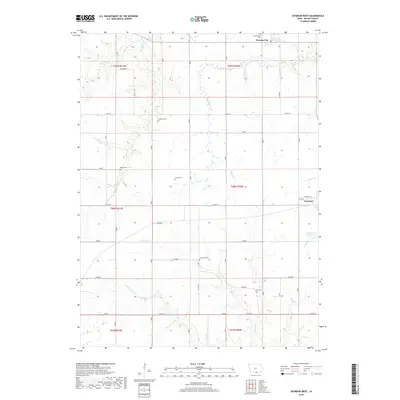 2018 Map of Seymour West, 2018 Print