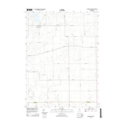 2015 Map of Shabbona Grove, 2015 Print