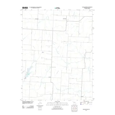 2012 Map of Shackleford, 2012 Print