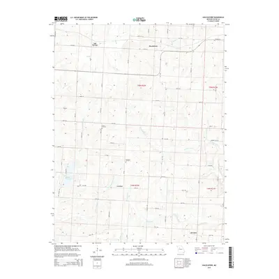 2015 Map of Shackleford, 2015 Print
