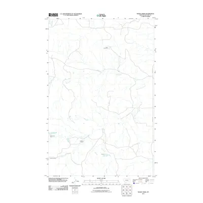 2011 Map of Shade Creek, 2011 Print