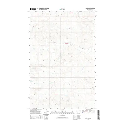 2014 Map of Shade Creek, 2014 Print