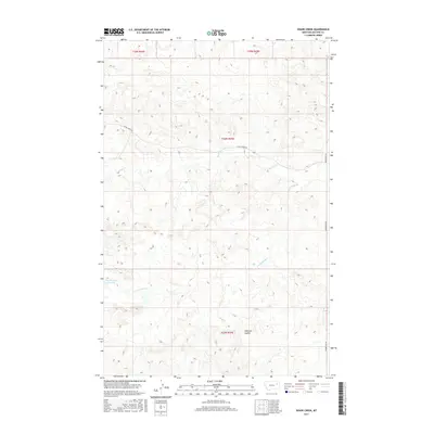 2017 Map of Shade Creek, 2017 Print