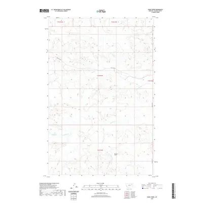 2020 Map of Shade Creek, 2020 Print