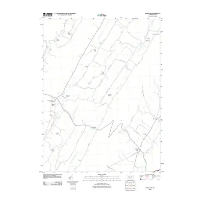 2010 Map of Shade Gap, 2010 Print