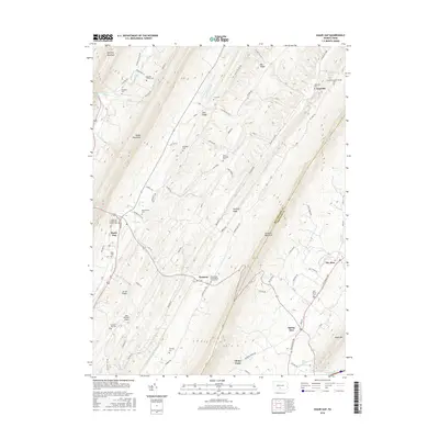 2016 Map of Shade Gap, 2016 Print