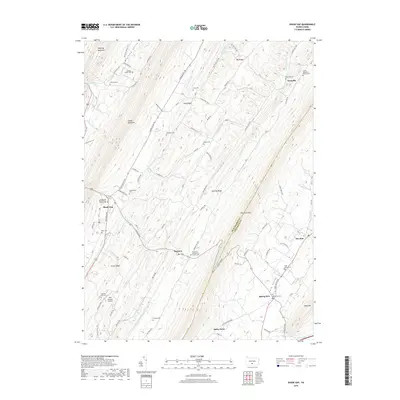 2019 Map of Shade Gap, 2019 Print