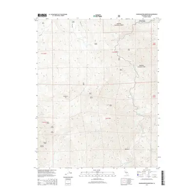 2015 Map of Shadequarter Mountain, 2015 Print