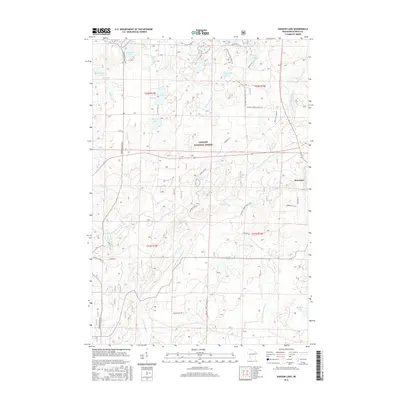 2015 Map of Shadow Lake, 2015 Print