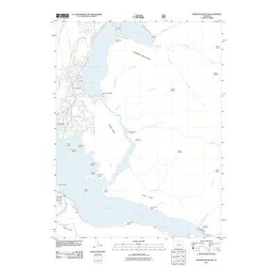 2011 Map of Shadow Mountain, 2011 Print