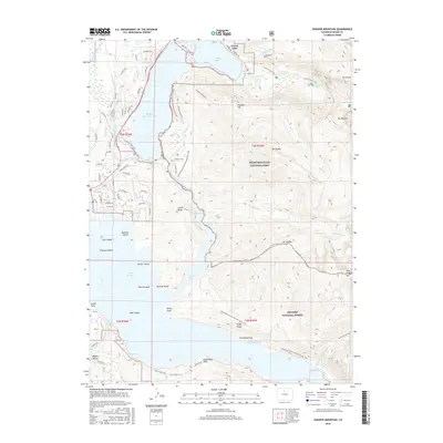 2016 Map of Shadow Mountain, 2016 Print