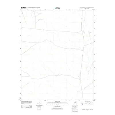 2011 Map of Shadow Mountain Well, 2011 Print