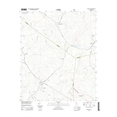 2014 Map of Shady Dale, 2014 Print