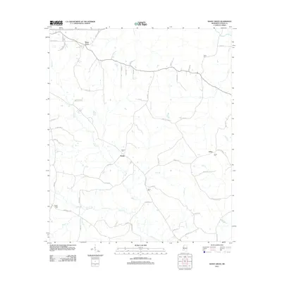 2012 Map of Shady Grove, 2012 Print