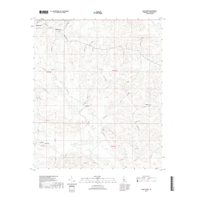 2018 Map of Shady Grove, 2018 Print