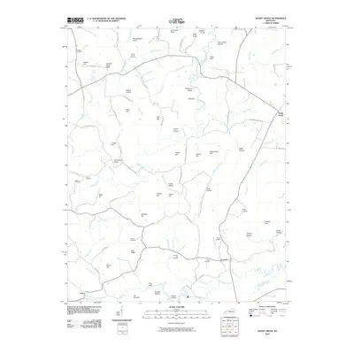 2010 Map of Shady Grove, 2010 Print