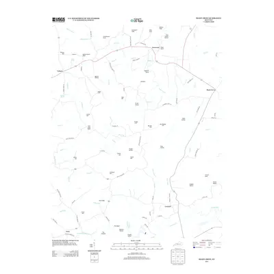 2013 Map of Shady Grove, 2013 Print