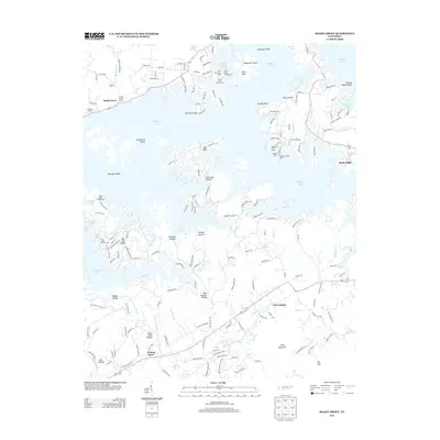 2013 Map of Shady Grove, 2013 Print